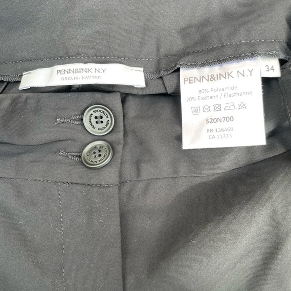 PENN&INK New York very high waisted shorts size 4 - Picture 7 of 9